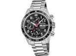 Festina Orologio Da Polso Swiss Made Da Uomo In Acciaio Inossidabile Argento D2UF20055/4