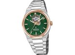 Festina Orologio Da Polso Swiss Made Da Uomo In Acciaio Inox Argento D2UF20061/3