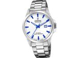 Festina Orologio Da Polso Swiss Made Da Uomo In Acciaio Inox Argento D2UF20024/5