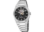 Festina Orologio Da Polso Swiss Made Da Uomo In Acciaio Inossidabile Argento D2UF20053/4