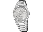 Festina Orologio Da Polso Swiss Made Da Uomo In Acciaio Inossidabile Argento D2UF20051/2