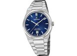 Festina Orologio Da Polso Swiss Made Da Uomo In Acciaio Inossidabile Argento D2UF20051/4