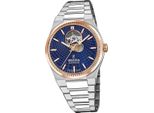 Festina Orologio Da Polso Swiss Made Da Uomo In Acciaio Inossidabile Argento D2UF20061/2