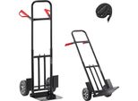Carrello Porta Sacchi Vevor, Capacità Di Carico 272 Kg, Carrello Da Trasporto 480X460X1200 Mm, Carrello Portatile Con Cinghia Di Fissaggio, Carrello Da Trasporto, Carrello Impilabile, Carrello Da Trasporto Per Casa, Ufficio, Magazzino, Supermercato