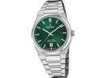 Festina Orologio Da Polso Swiss Made Da Uomo In Acciaio Inossidabile Argento D2UF20051/5