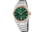 Festina Orologio Da Polso Swiss Made Da Uomo In Acciaio Inox Argento D2UF20065/3
