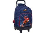 Zaino Scuola Con Ruote Spider-Man 33 X 45 X 22 Cm