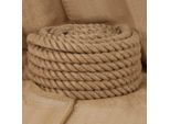 Vidaxl Corda Di Iuta 5 M Di Lunghezza 36 Mm Di Spessore