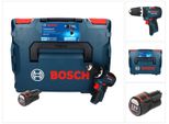 Bosch Gsb 12V-35 Trapano A Percussione Professionale A Batteria 12 V 35 Nm Senza Spazzole + 1X Batteria Ricaricabile 3,0 Ah + L-Boxx - Senza Caricabatterie
