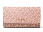 Michael Kors Portemonnaie Tri Fold Puderrosa Multi