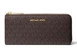 Michael Kors Portemonnaie Quarter Zip Braun