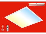 Briloner Leuchten Led Panel "Piatto", Weiß, Leuchten, Led Panels