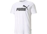 Puma Logo Ess Tee Maglietta, Puma White, Uomo Articolo Assortito Puma Taglia: Xl,