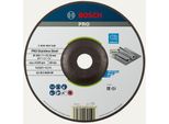 Bosch Pro Disco Abrasivo In Acciaio Inox 180 X 6 X 22,23 Mm - 2608600540