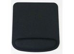 Tappetino Antiscivolo Per Mouse - Poggiapolsi - Mousepad - Quadrato Nero