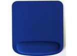 Tappetino Per Mouse Antiscivolo - Poggiapolsi - Mousepad - Quadrato Blu