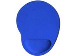 Tappetino Antiscivolo Per Mouse - Poggiapolsi - Tappetino Per Mouse - Rotondo Blu