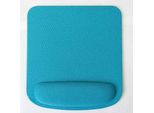 Tappetino Antiscivolo Per Mouse - Poggiapolsi - Mousepad - Quadrato Blu Chiaro