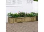 Vidaxl Fioriera 180X31X31 Cm In Legno Di Pino Impregnato