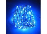 Luci Di Natale - Luci - Decorazione - Natale - Babbo Natale - Albero Di Natale - Natale - Xmas - 2M - Blu