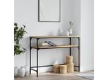Tavolo Consolle Rovere Sonoma 100X35,5X75 Cm Materiale A Base Di Legno