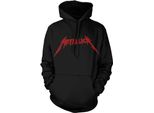 Metallica Mikina Skull Screaming Red Unisex Black M