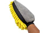 Spugna Per La Pulizia Dell'auto - Spugna Per Auto - Guanto Di Lavaggio - Guanto Di Spugna Per La Pulizia - Giallo