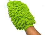 Spugna Per La Pulizia Dell'auto - Spugna Per Auto - Guanto Di Lavaggio - Guanto Di Spugna Per La Pulizia - 1 Lato Verde