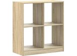Libreria Rovere Sonoma 68,5X32X75 Cm Materiale A Base Di Legno