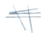 Cannucce In Metallo/Acciaio Inossidabile | Multicolore | Cannucce In Metallo | Cocktail | Bevande | Ecologico E Sostenibile | Set Di 4 Cannucce + Spazzola Per La Pulizia
