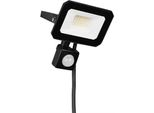 Applique Led, Nero Opaco, Sensore, Regolabile, L 12 Cm