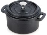 Pentola Da Portata In Ghisa Con Coperchio Cast Line 10 Cm, 250 Ml