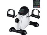 Cyclette A Pedali Per Anziani Costway, Cyclette Per Braccia E Gambe Sotto La Scrivania, Cyclette Con Supporto Regolabile E Display Lcd, Mini Bike