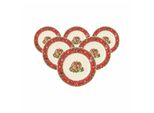 Seltmann Weiden Brotteller Marieluise Weihnachtsnostalgie ø 17 Cm 6Er Set