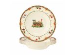 Seltmann Weiden Suppenteller Marieluise Weihnachtsnostalgie ø 23 Cm 6Er Set