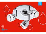Briloner Leuchten Led Deckenspot "Ringo", Silber, Leuchten, Led Deckenspot