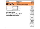 Ancoraggio Fischer Zykon Filettato Internamente Fza 22X100 M12 I 10 Pz