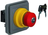 Berker 44713515 Inserto Per Pulsante E-STOP, Contatto Nc + No Montato In Superficie/Up Grigio, Opaco Berker W.1