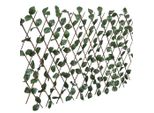 Vidaxl Recinto A Traliccio Di Salice 5 Pezzi Con Foglie Artificiali 180X60 Cm