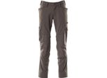 Pantaloni Mascot, Tasche Al Ginocchio, Pantaloni Ultimate Stretch Taglia 82C47, Antracite Scuro
