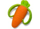 Infantino - Lil' Nibble Teethers - Carrot Teether - Gioco Per Bambini - Giocattoli Per La Dentizione - Teether In Morbido Silicone - Esplorazione Sensoriale - Maniglie Facili Da Afferrare - Giocattolo Per Bambini Da 0 Mesi