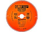 Cmt | Lama Per Legno Per Troncatrici ø 216/30 Mm Z80 Wz/Atb -5° Neg