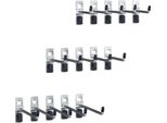 Bott Pl 31 Assortimento Di Ganci Da 15 Pezzi (Supporto Per Assortimento Di Ganci Per Piastre Forate)