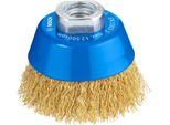 Bosch Spazzola A Tazza In Ottone Filo Ondulato 70 Mm 0,3 Mm 12500 Rpm M 14