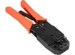 Inline - Utensile A Crimpare - Per RJ10 (4P4C E 4P2C), RJ11 (6P4C), RJ12 (6P6C), RJ45 (8P8C, 8P6C, 8P4C, 8P2C, Isdn E Tp)