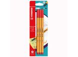 Fineliner - Stabilo Point 88 - 3Er Pack - Marcio