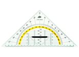 Wedo® 52 7 Geometrie-Dreieck - 250 Mm, Mit Abnehmbarem Griff
