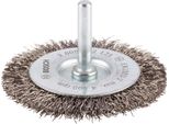 Pro Spazzola Per Dischi Puliti In Acciaio Inox, Albero Dritto, 70 X 0,3 Mm