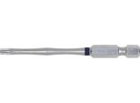 Ks Tools 1/4Torsionpower Bit Tx, 75Mm, TB25, Con Foro, 918.3665
