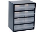 Raaco 250/8-2 Small Parts Container (L X W X H) 255 X 357 X 435 Mm No. Of Compartments: 8 Content 1 Pc(S)